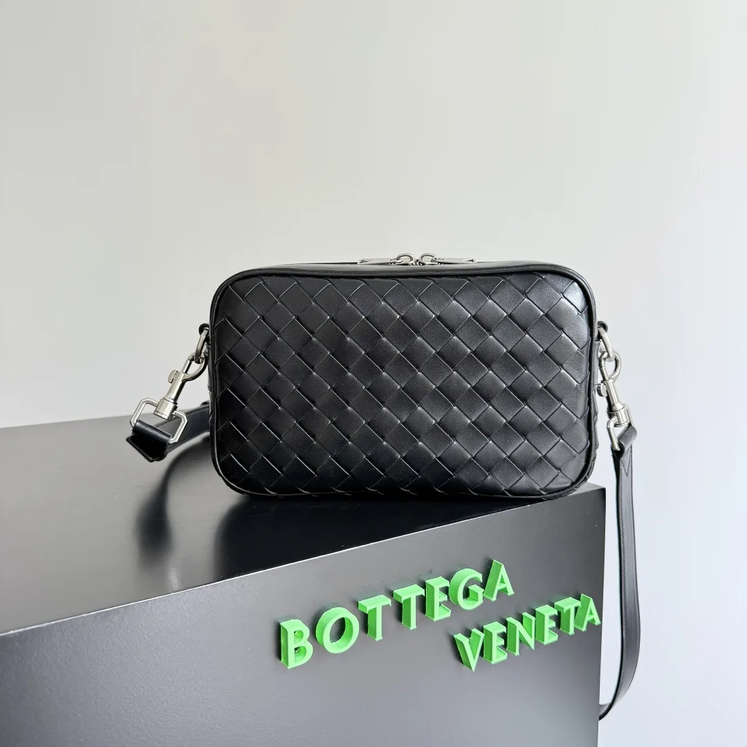 Bottega Veneta Intrecciato Woven Leather Crossbody Bag product photo from LabelPicks