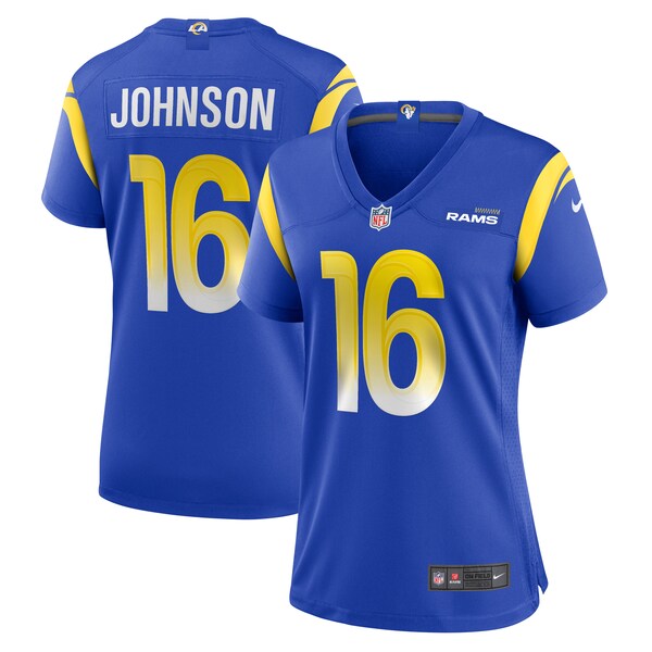 Tyler Johnson Los Angeles Rams Nike Women's Team Game Jersey -  Royal