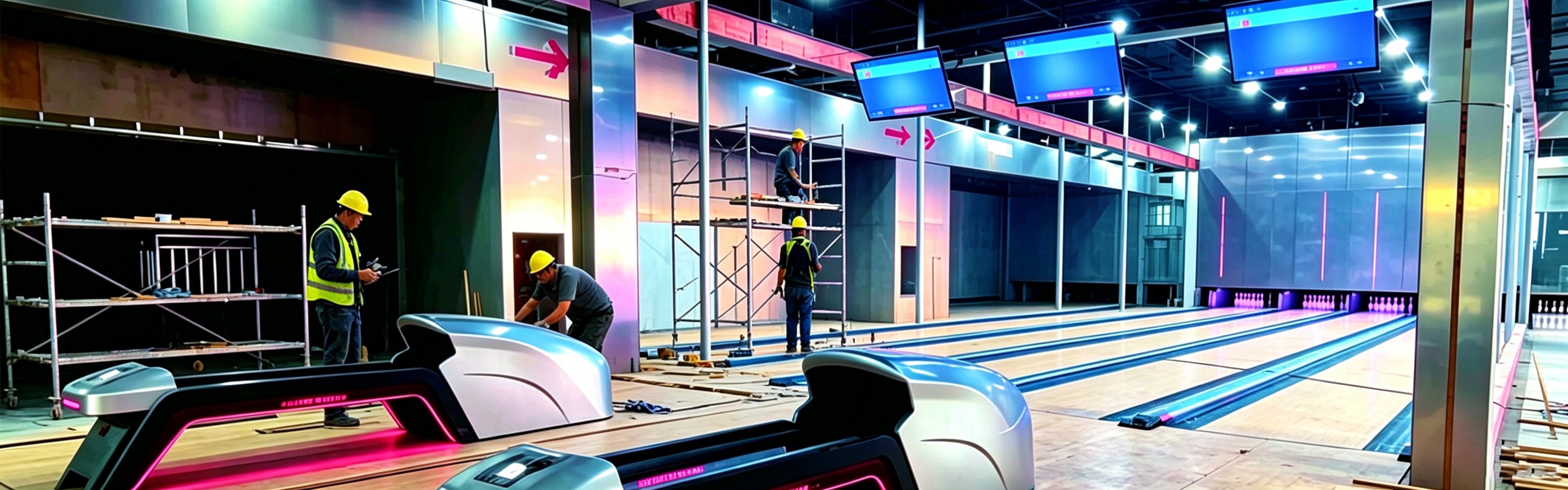 Step One: Confirm Venue Size & Installation Conditions - Before Building Your Bowling Center - Smart Planning Is the Key to Success