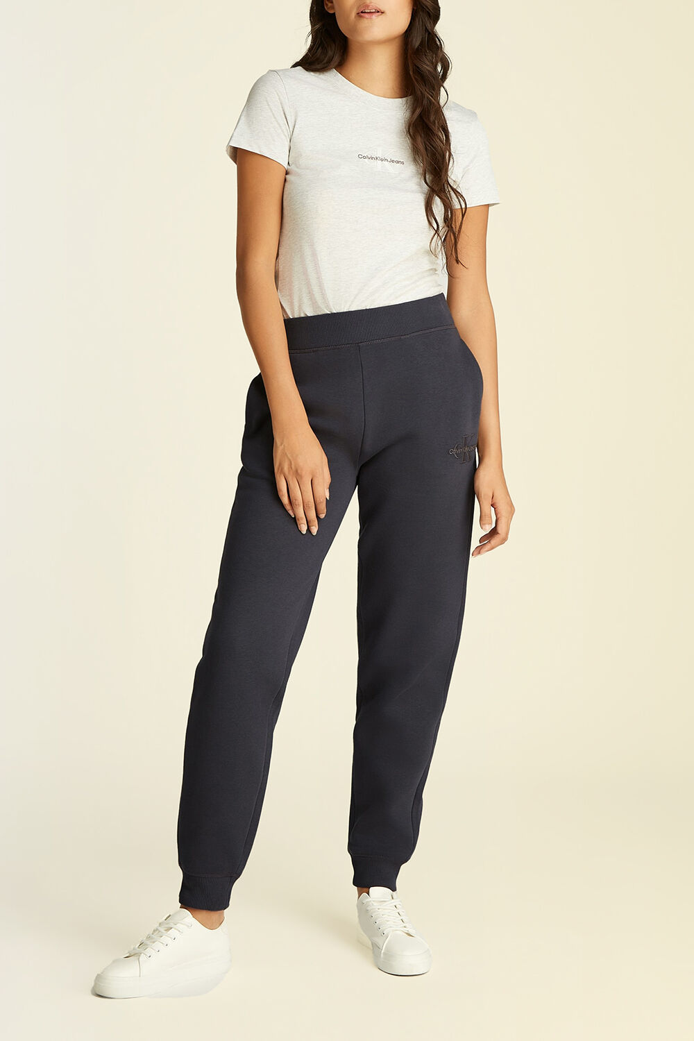 CALVIN KLEIN מכנסי ג'וג ארוכים