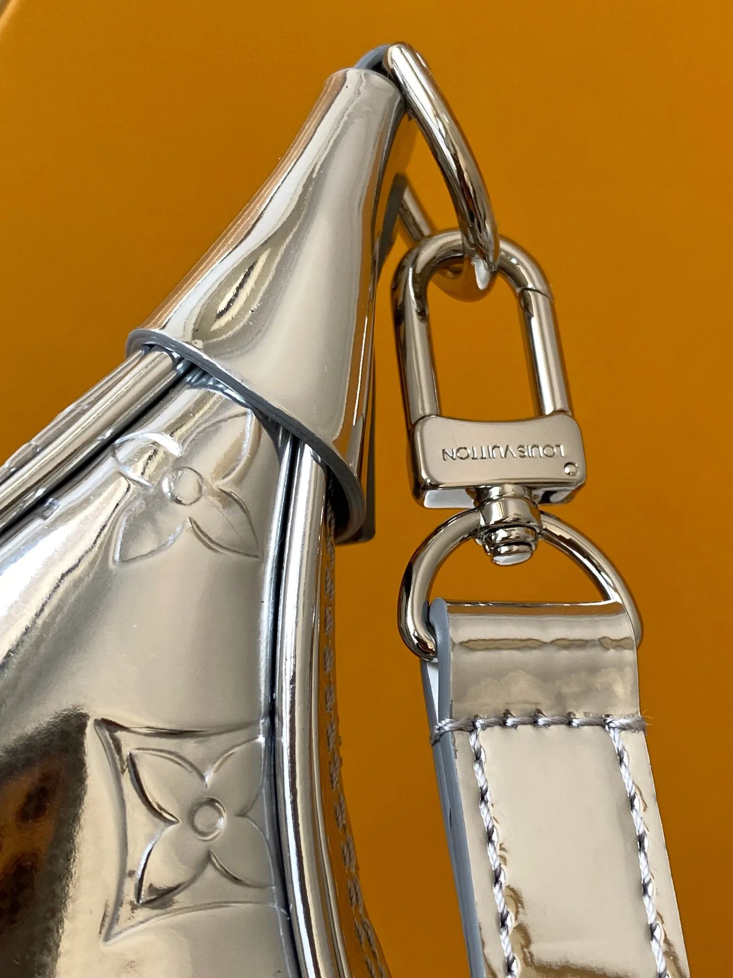 Louis Vuitton Silver Loop Monogram Canvas Hobo Bag product photo from LabelPicks