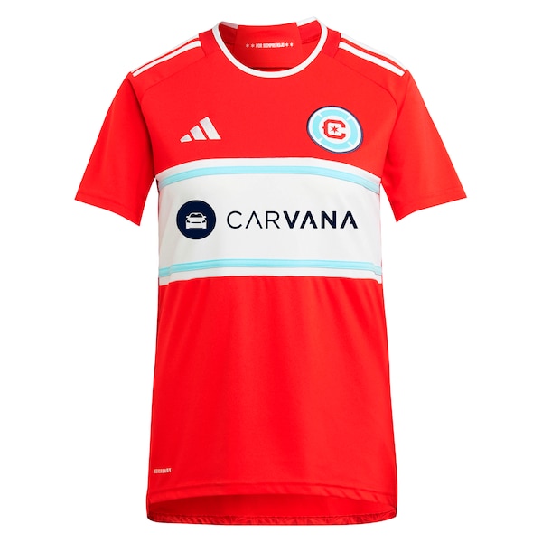 Chicago Fire adidas Women's 2024 Return To Red Replica Custom Jersey – Red