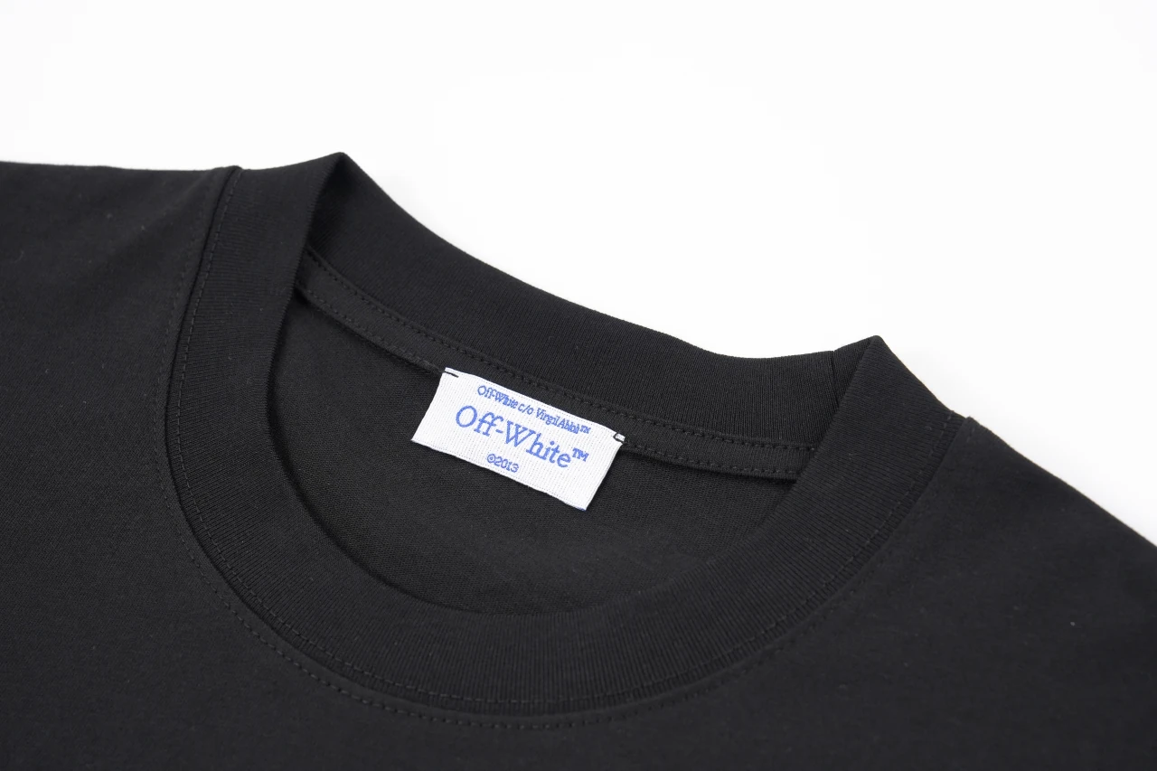 Off-White Black Yellow Tape Arrow T-Shirt product photo from LabelPicks