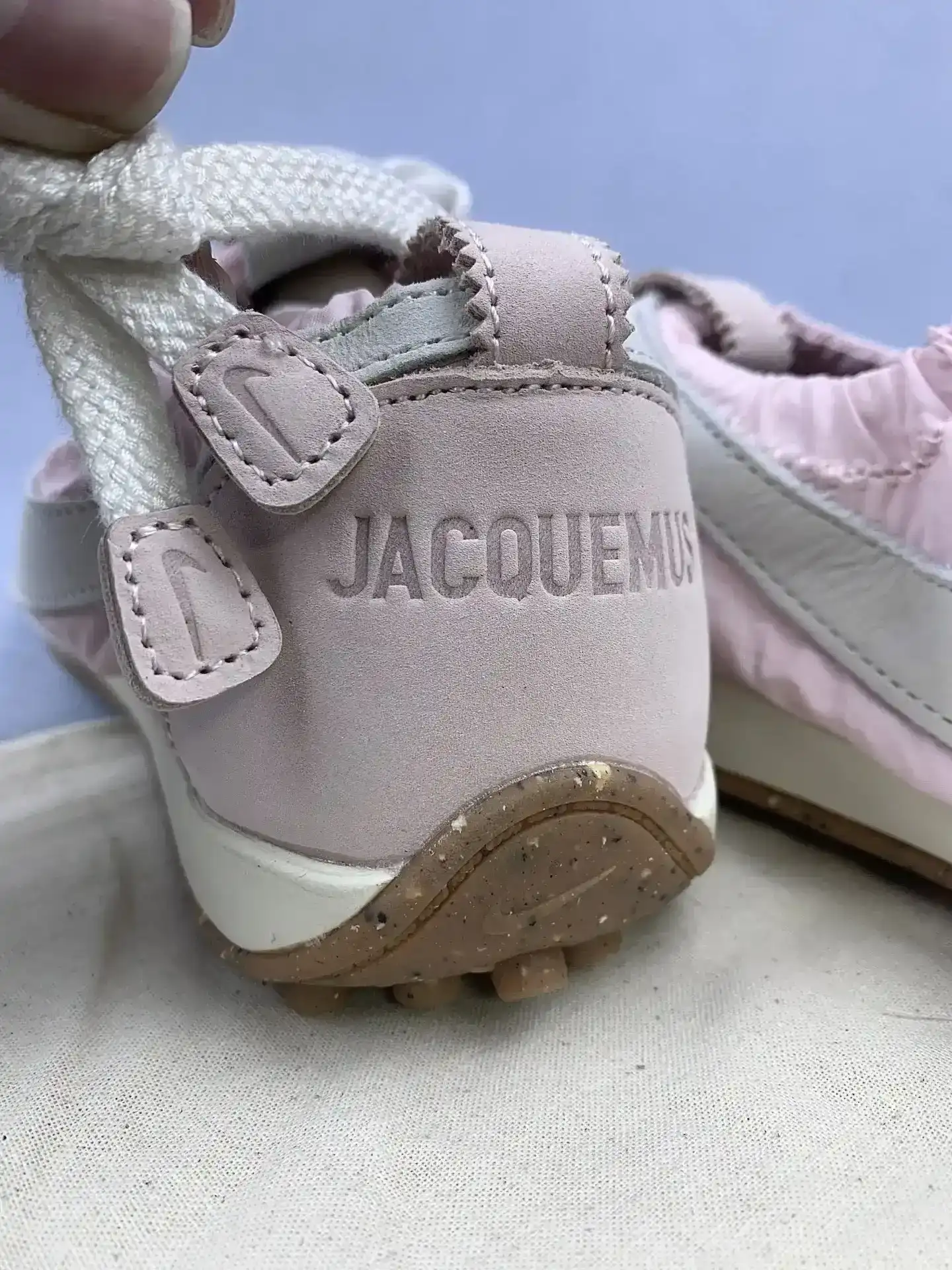 Nike Moon Shoe x Jacquemus 'Aluminum Pink' Shoes product photo from LabelPicks