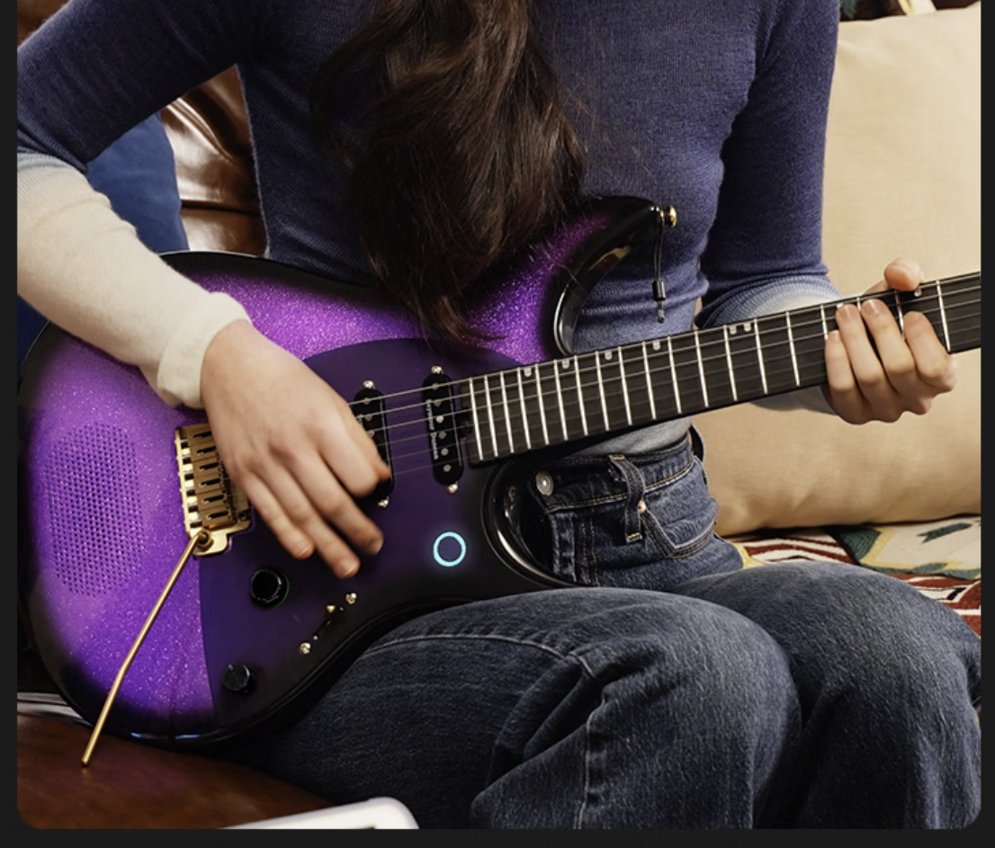 ENYA Inspire Pro Carbon Fiber Smart Electric Guitar Starter Learner - GreshamTech