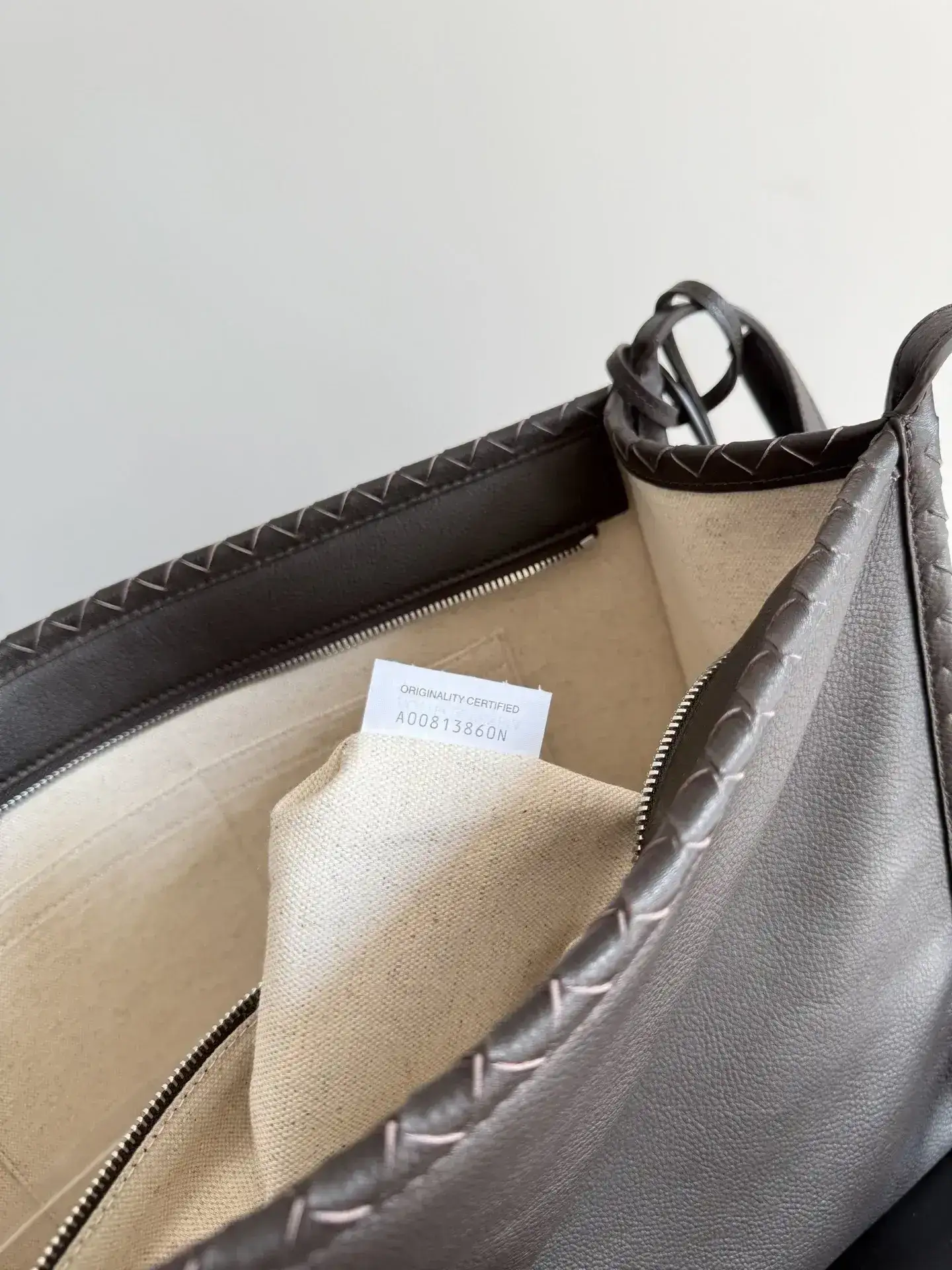 Bottega Veneta Intrecciato Woven Leather Crossbody Bag product photo from LabelPicks
