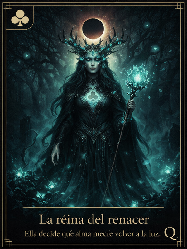 ♣ Q — La reina del renacer