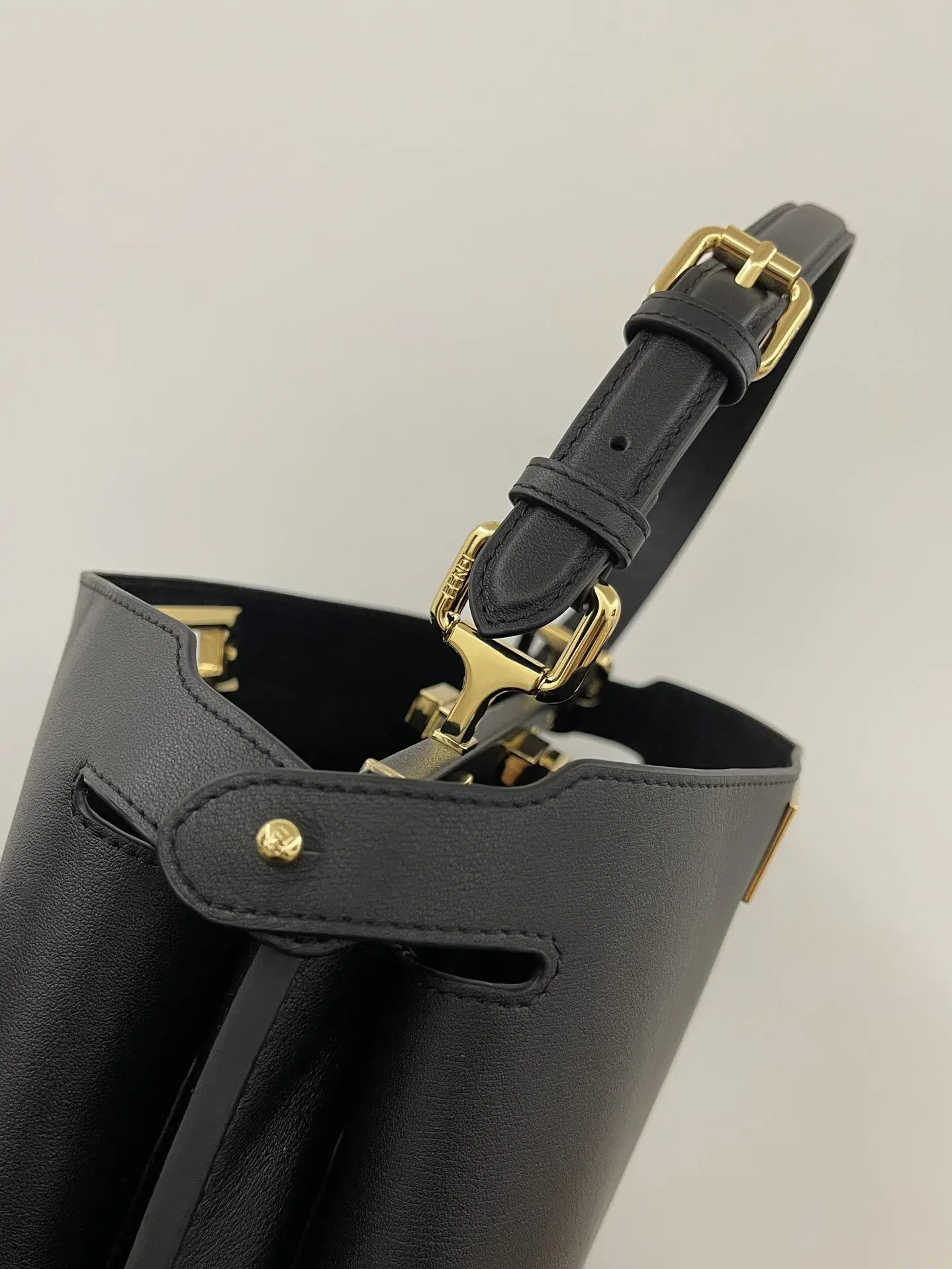 Fendi Calfskin Peekaboo Top Handle Bag product photo from LabelPicks