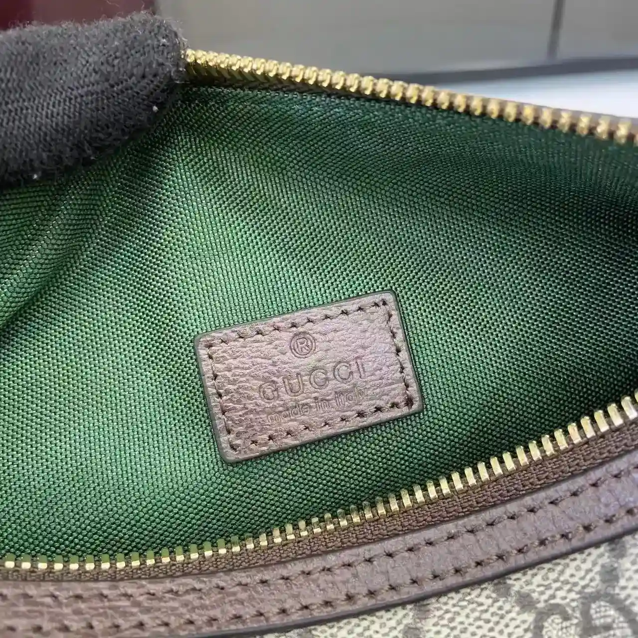 Gucci Ophidia Brown Monogram Canvas Crossbody Bag product photo from LabelPicks