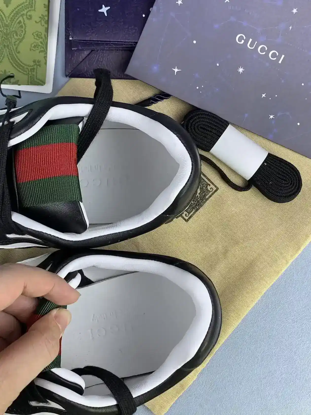 Gucci Re-Web sneaker product photo from LabelPicks