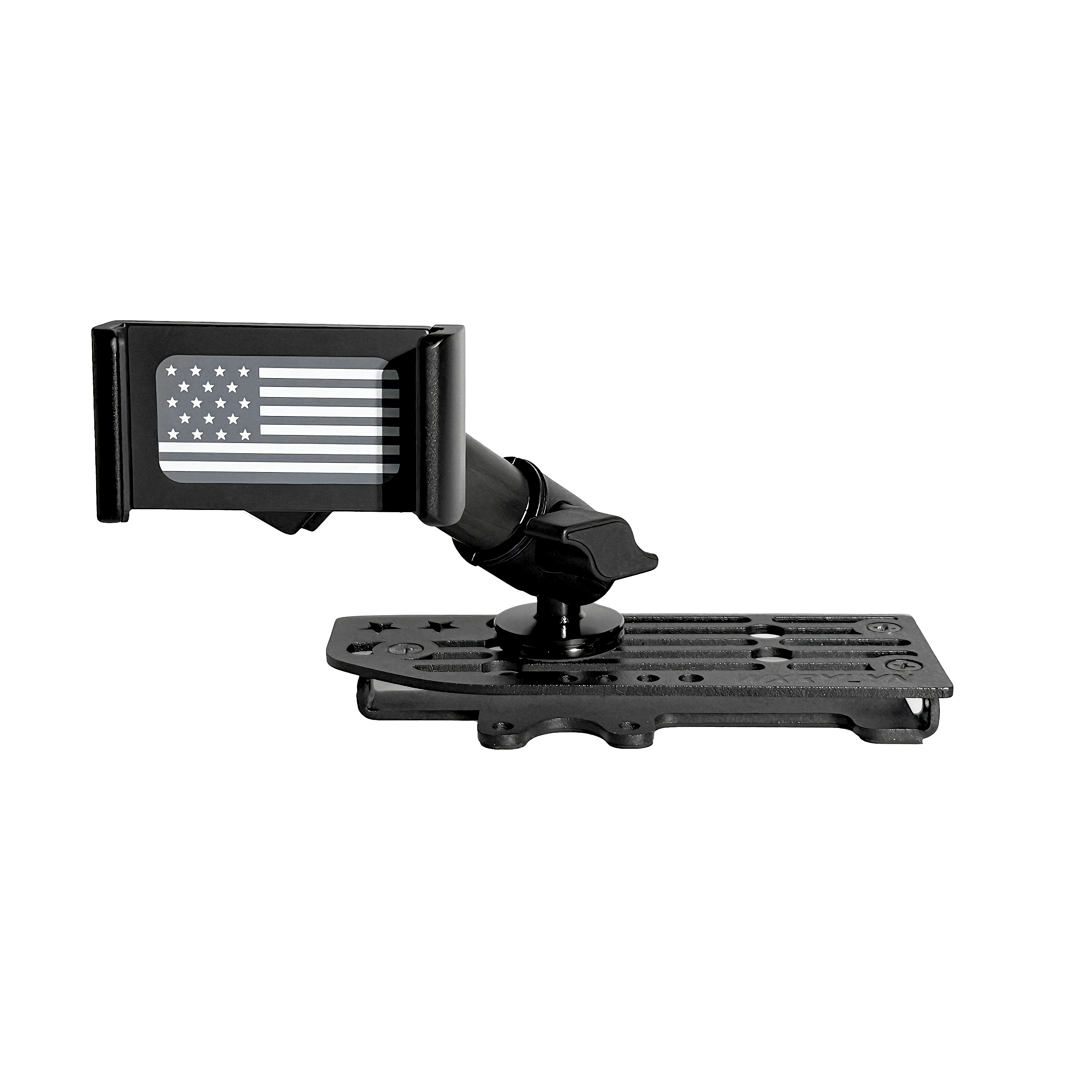 WXRYLYN All Metal J eep Wrangler Phone Mount for 2024+ J eep Wrangler JL 4xe Gladiator| Full Metal Dash Phone Mount Phone Holder for iPhone 17/16 & Android | OEM Screw Hole Installation