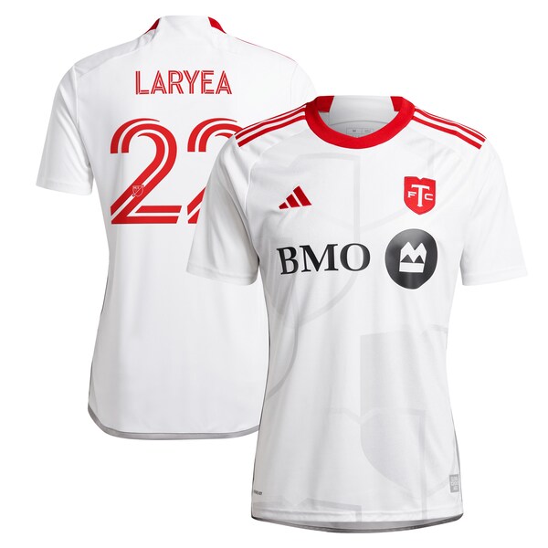 Richie Laryea Toronto FC adidas 2024 GTA Kit Replica Player Jersey - White