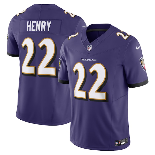 Derrick Henry Baltimore Ravens Nike Vapor F.U.S.E. Limited Jersey - Purple/Black