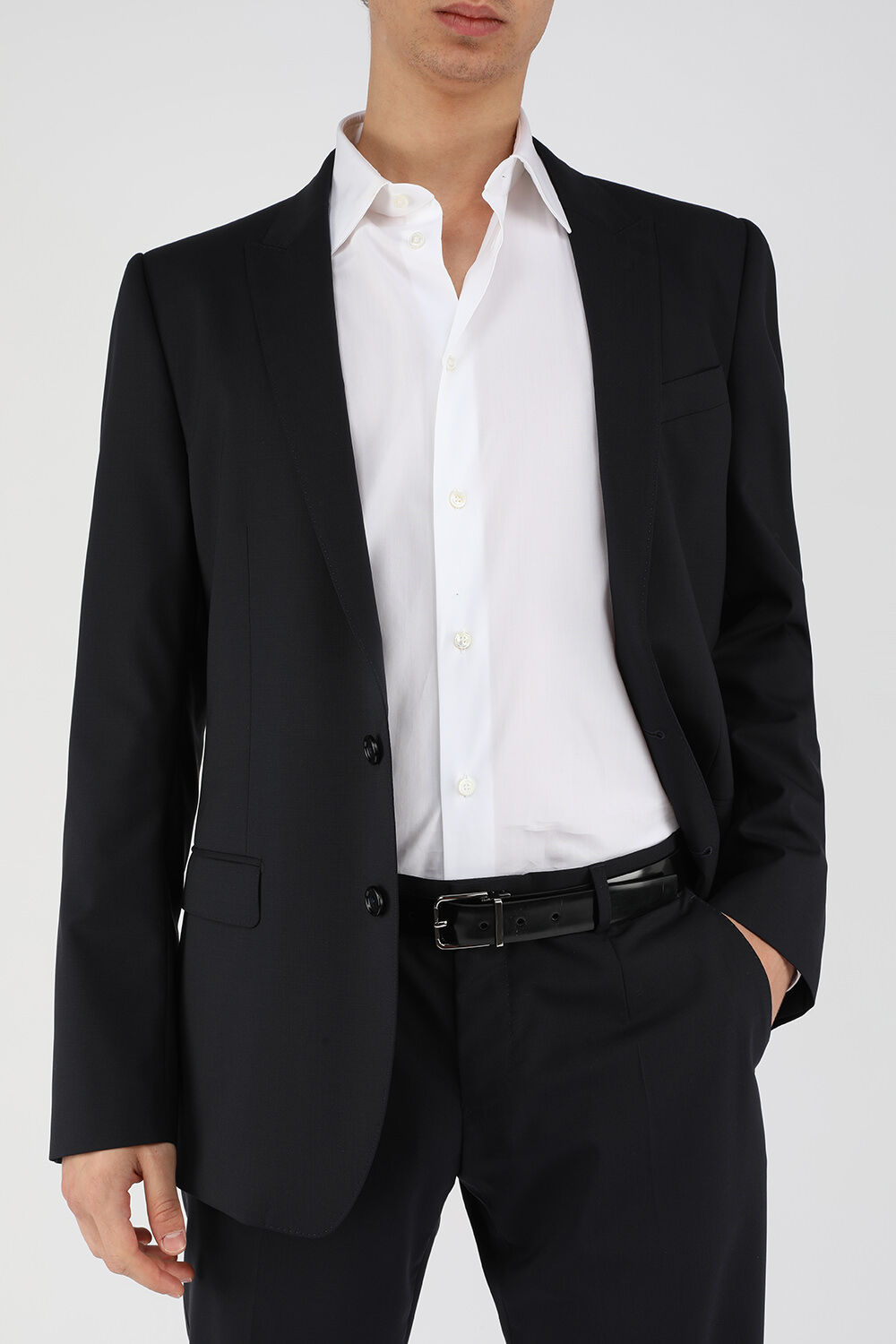 DOLCE & GABBANA חגורת עור
