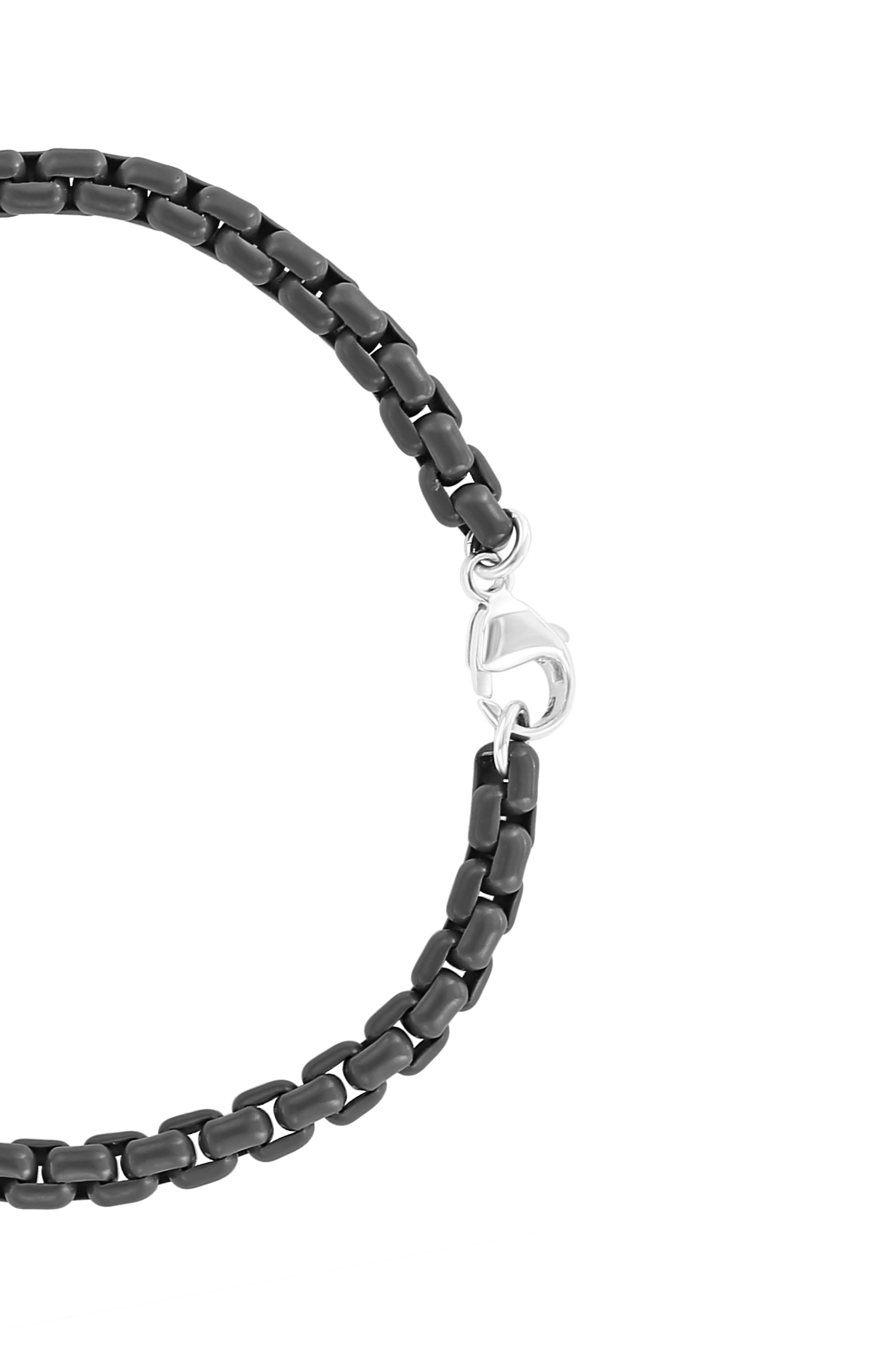 EFFY Sterling Silver Box Chain Bracelet