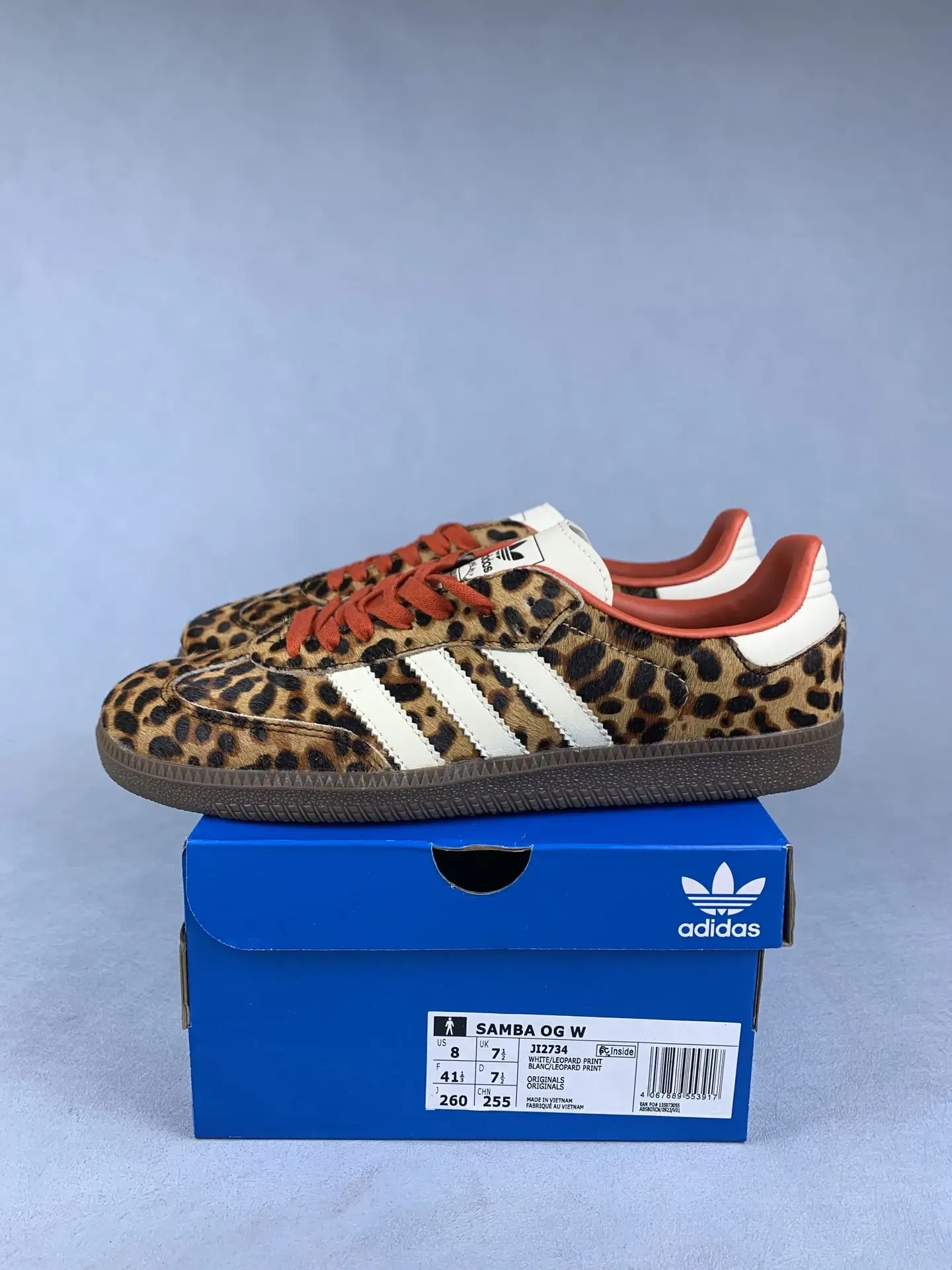 adidas Samba OG Leopard Print Shoes product photo from LabelPicks