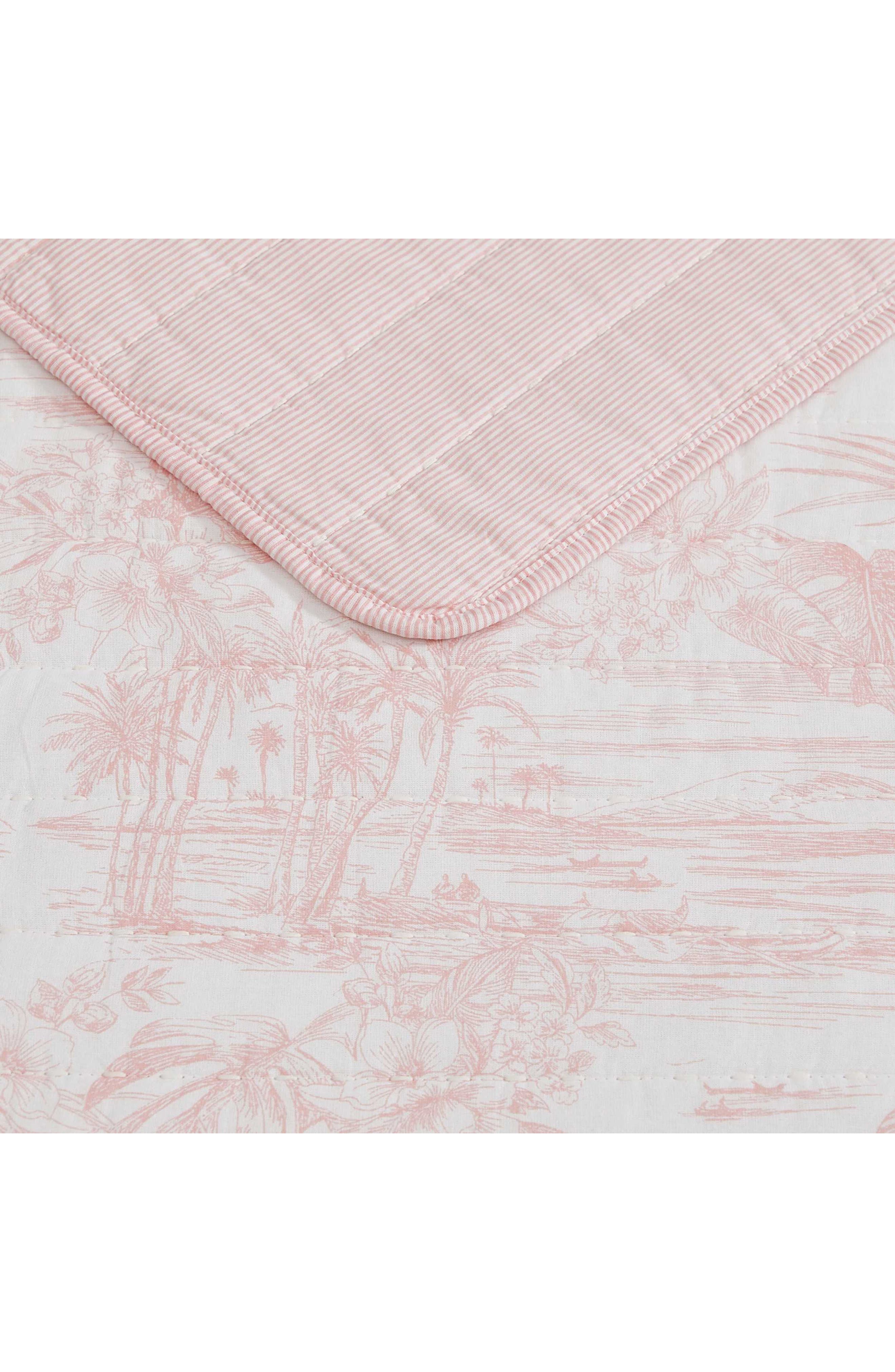 Tommy Bahama Beach Bluff Toile Cotton Comforter & Sham Set