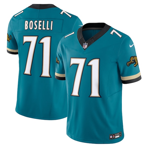 Tony Boselli Jacksonville Jaguars Nike Prowler Throwback Vapor F.U.S.E. Limited Retired Player Jersey - Teal