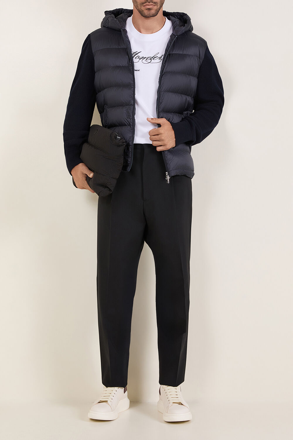 MONCLER ז'קט קפוצ'ון