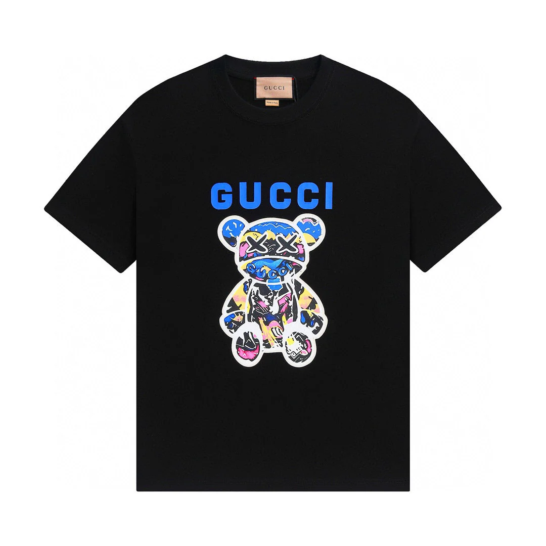 Cotton animated printed short sleeve t shirt