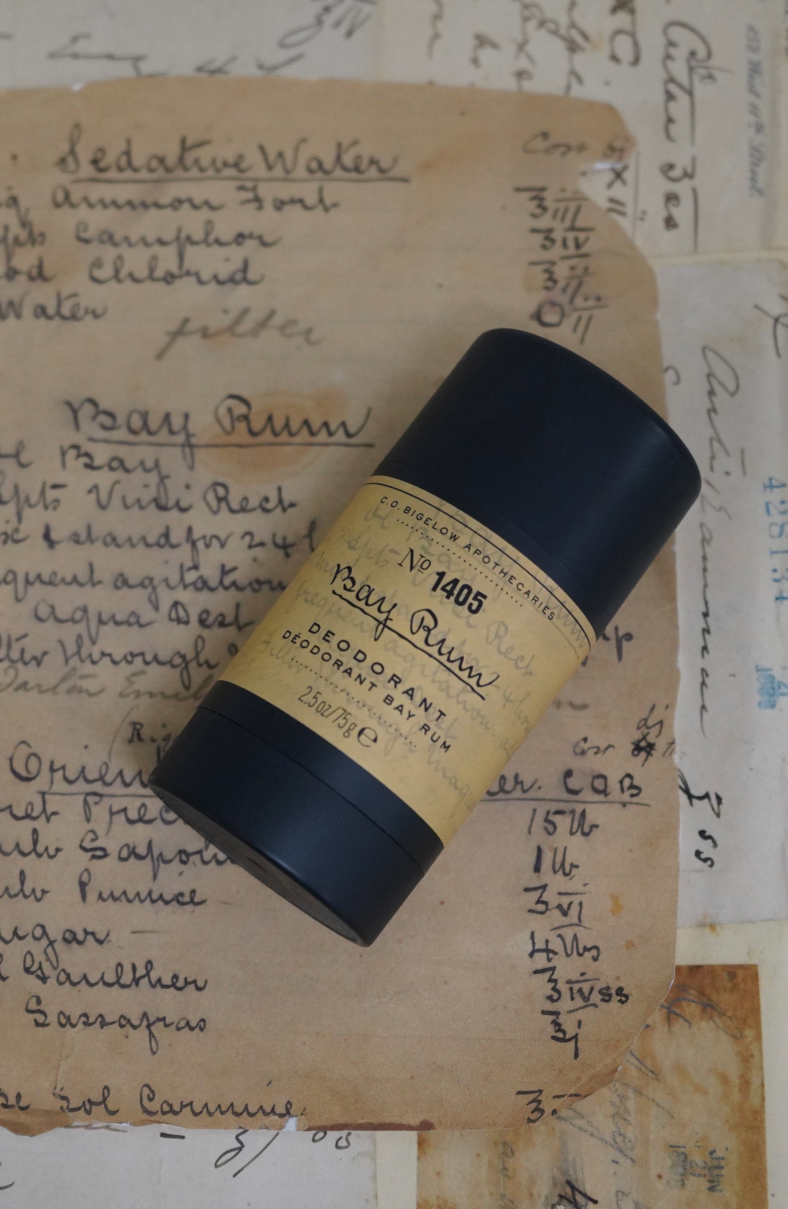 C.O. Bigelow Bay Rum Deodorant No.1405