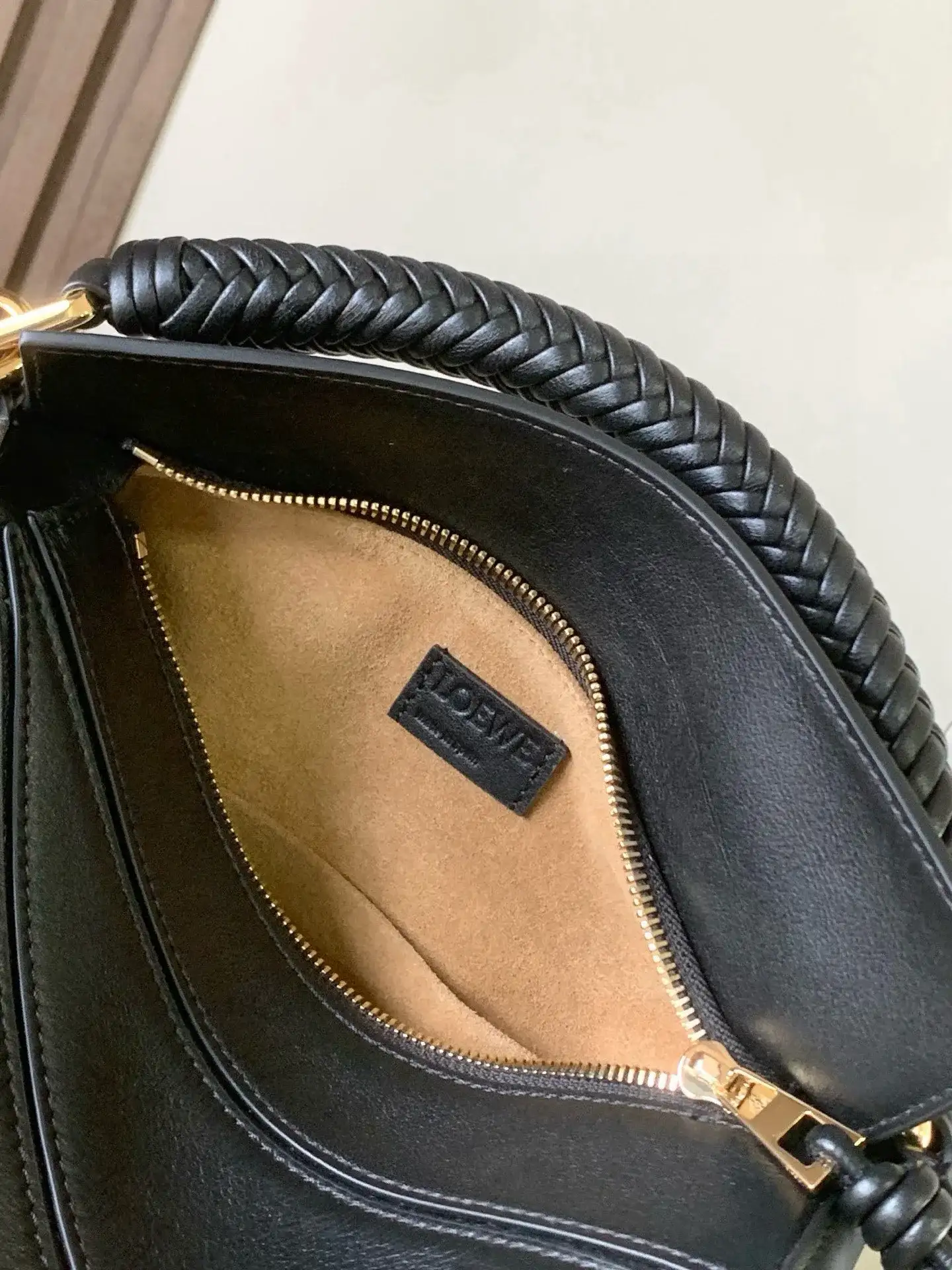 Loewe Black Puzzle Calfskin Top Handle Bag product photo from LabelPicks