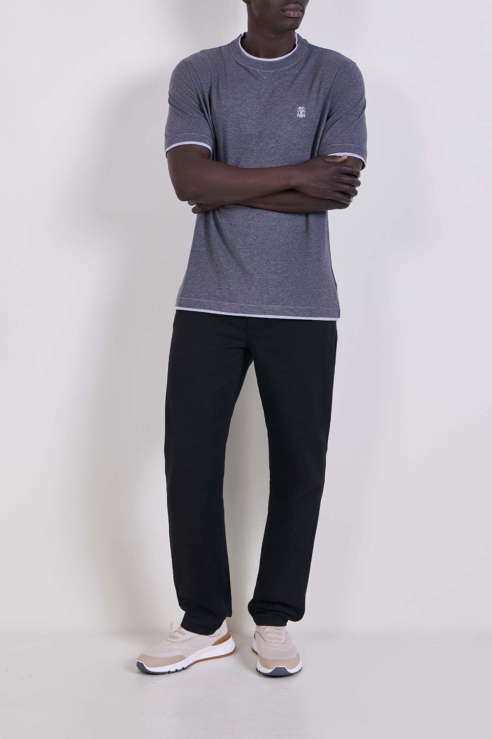 BRUNELLO CUCINELLI מכנסי ג'ינס בגזרה ישרה
