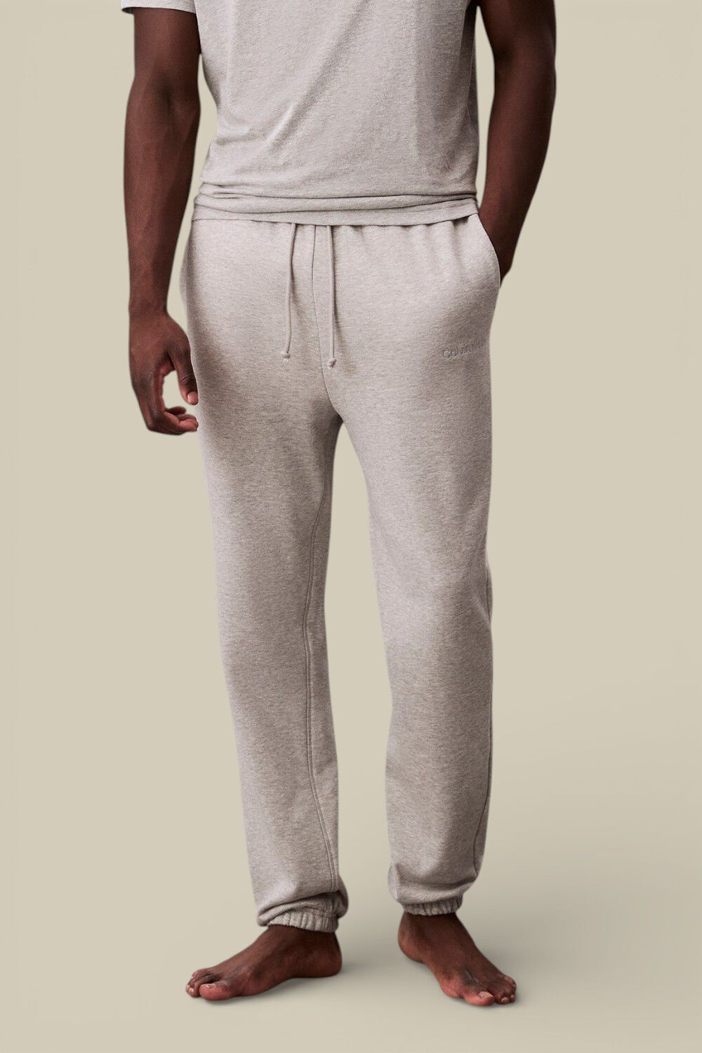 CALVIN KLEIN מכנסי ג'וגר ארוכים