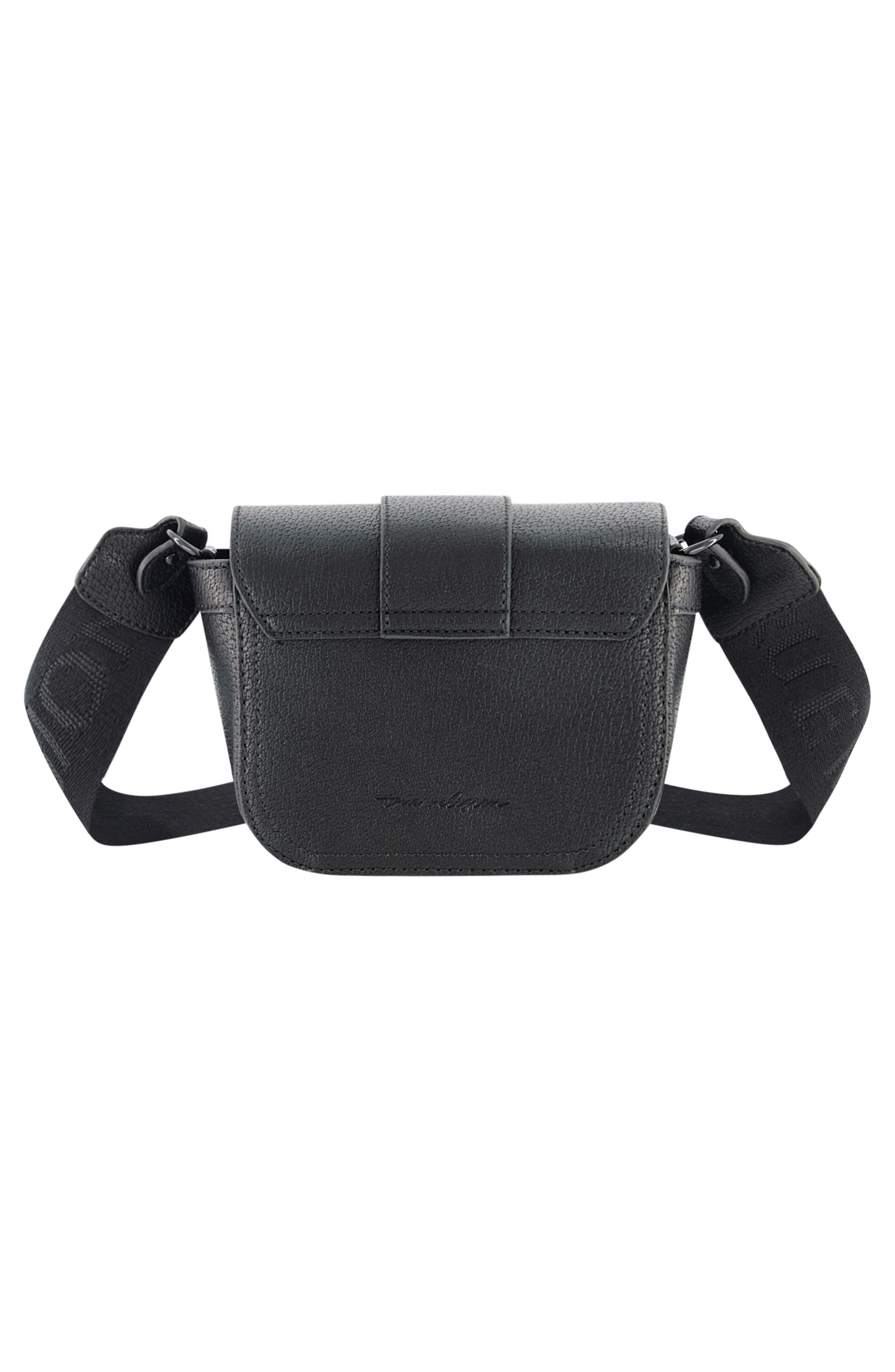 True Religion Horseshoe Mini Flap Crossbody Bag