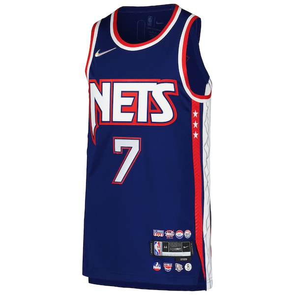 Kevin Durant Brooklyn Nets Nike Authentic Player Jersey - City Edition - Blue