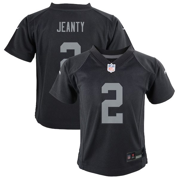 Ashton Jeanty Las Vegas Raiders Nike Toddler Team Game Jersey - Black
