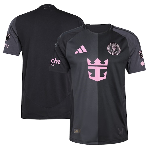 Inter Miami CF adidas 2025 The Fortitude Kit Authentic Jersey - Black
