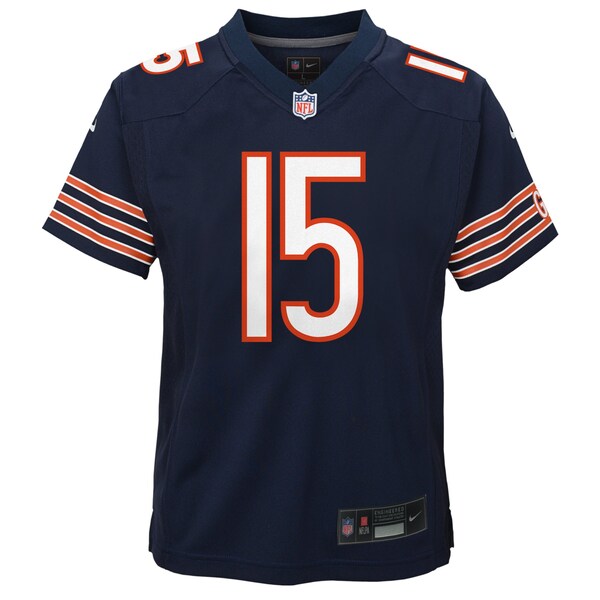 Rome Odunze Chicago Bears Nike Youth Team Game Jersey - Navy