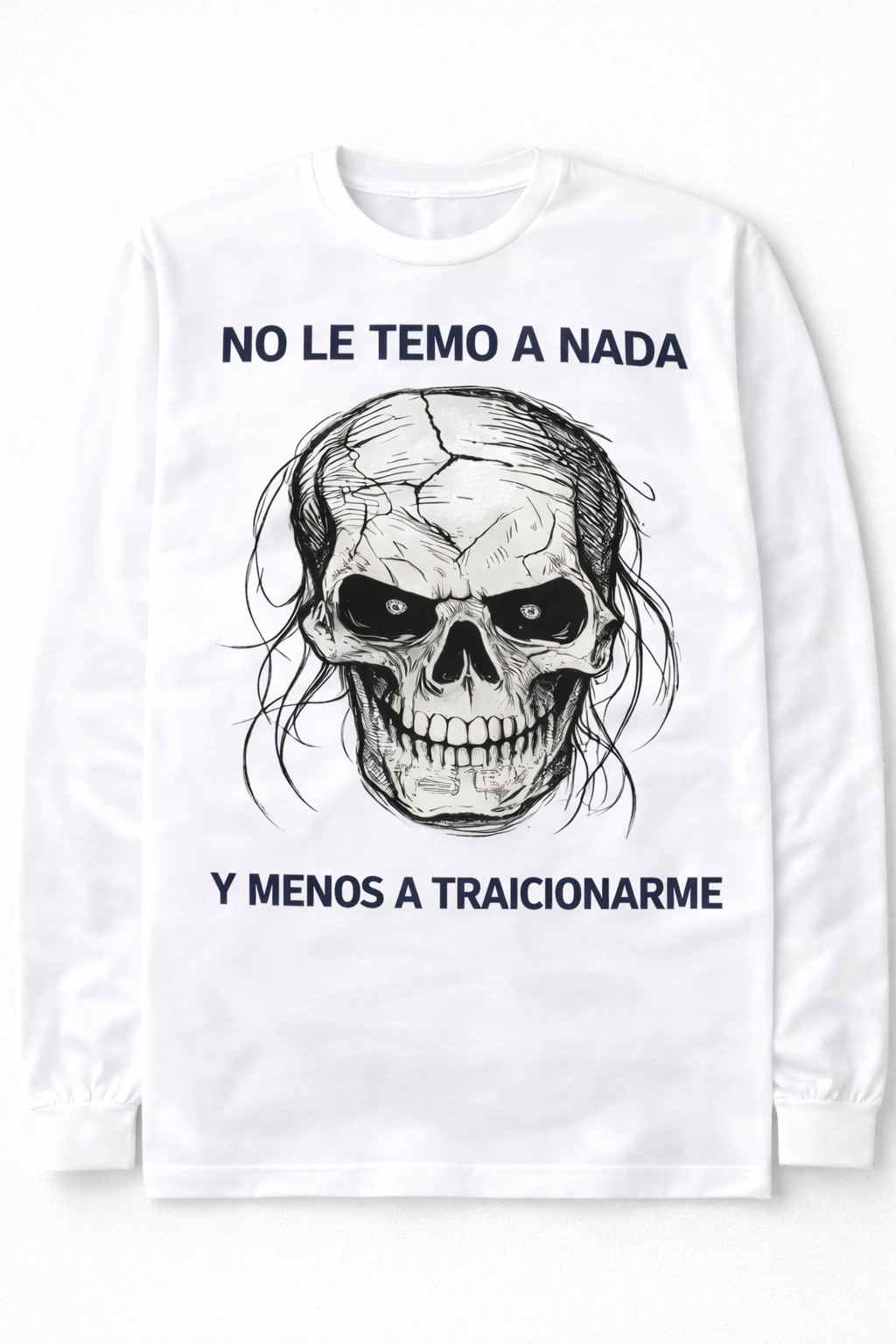 Remera Calavera Quebrada | Streetwear Dark Unisex