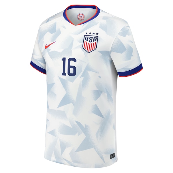 Rose Lavelle USMNT Nike Youth 2025 Home Replica Player Jersey - White