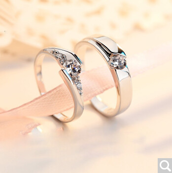 Ring lovers ring real diamond ring