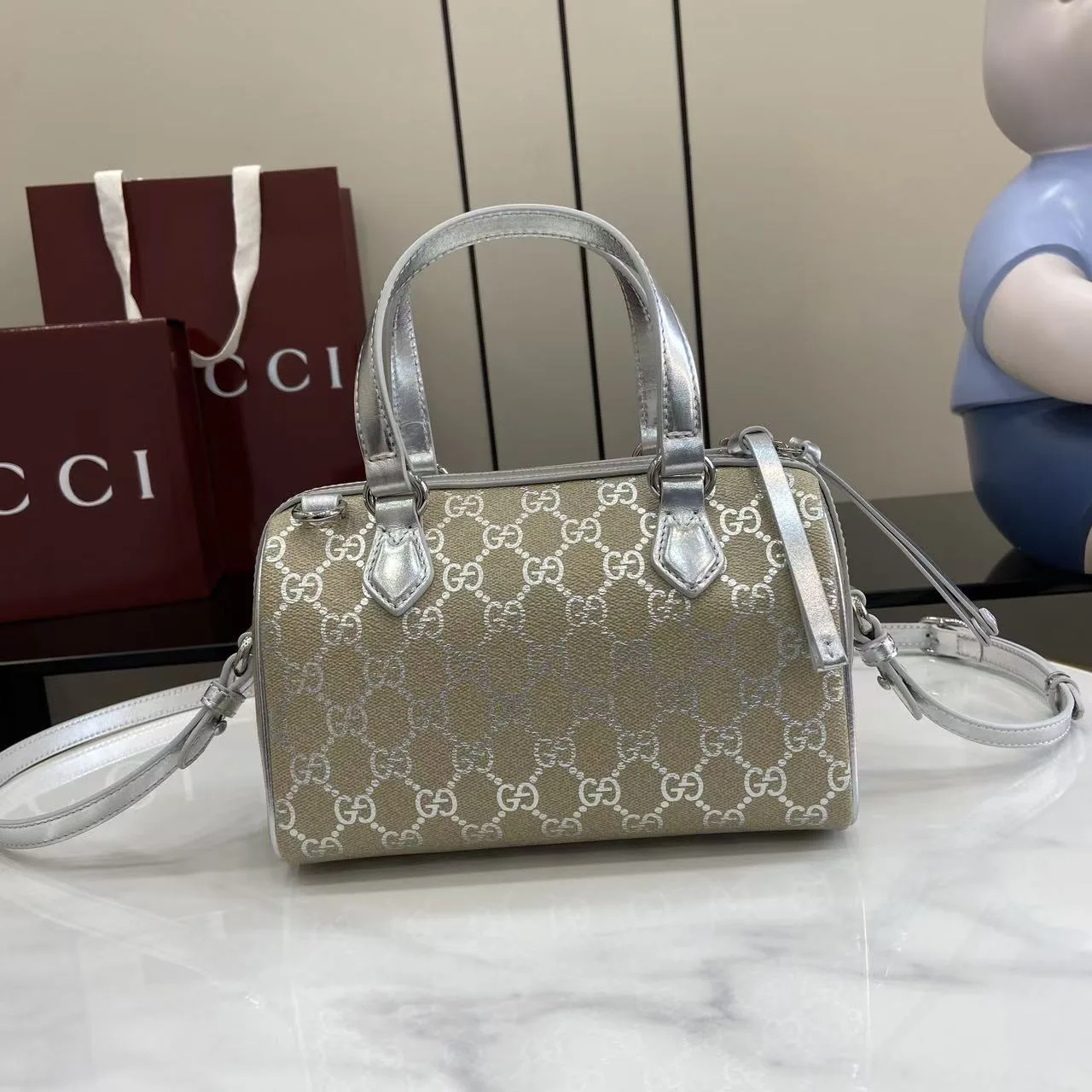 Gucci Silver Top Handle Bag product photo from LabelPicks