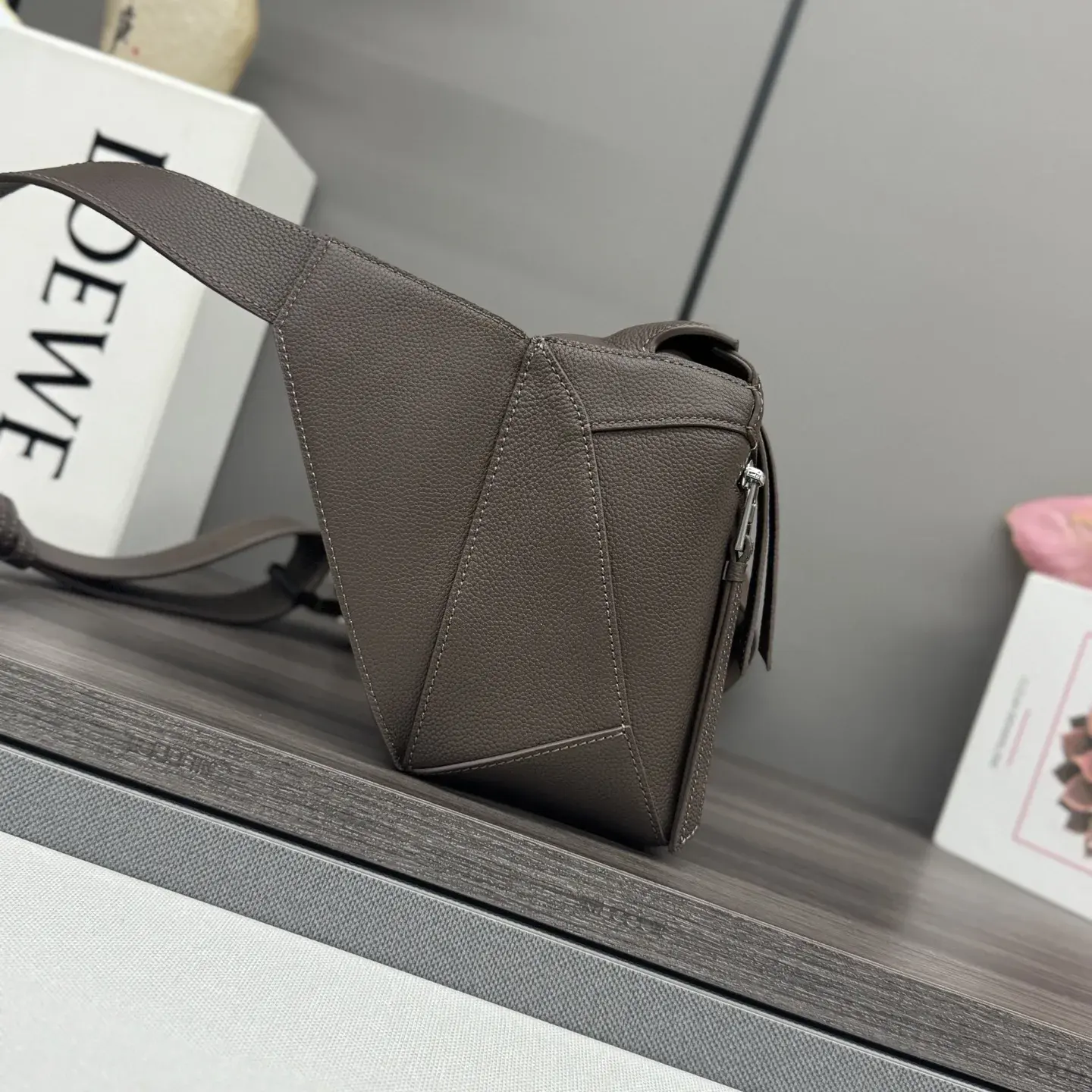 Loewe Puzzle Grained Leather Belt Bag product photo from LabelPicks