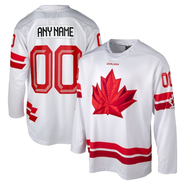 Hockey Canada 2026 Replica Custom Jersey - White/Red