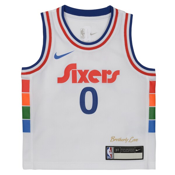 Tyrese Maxey Philadelphia 76ers Nike Toddler 2024/25 Swingman Player Jersey - City Edition - White