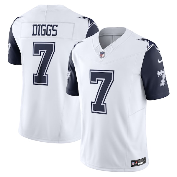Trevon Diggs Dallas Cowboys Nike Vapor F.U.S.E. Limited Jersey - White/Navy