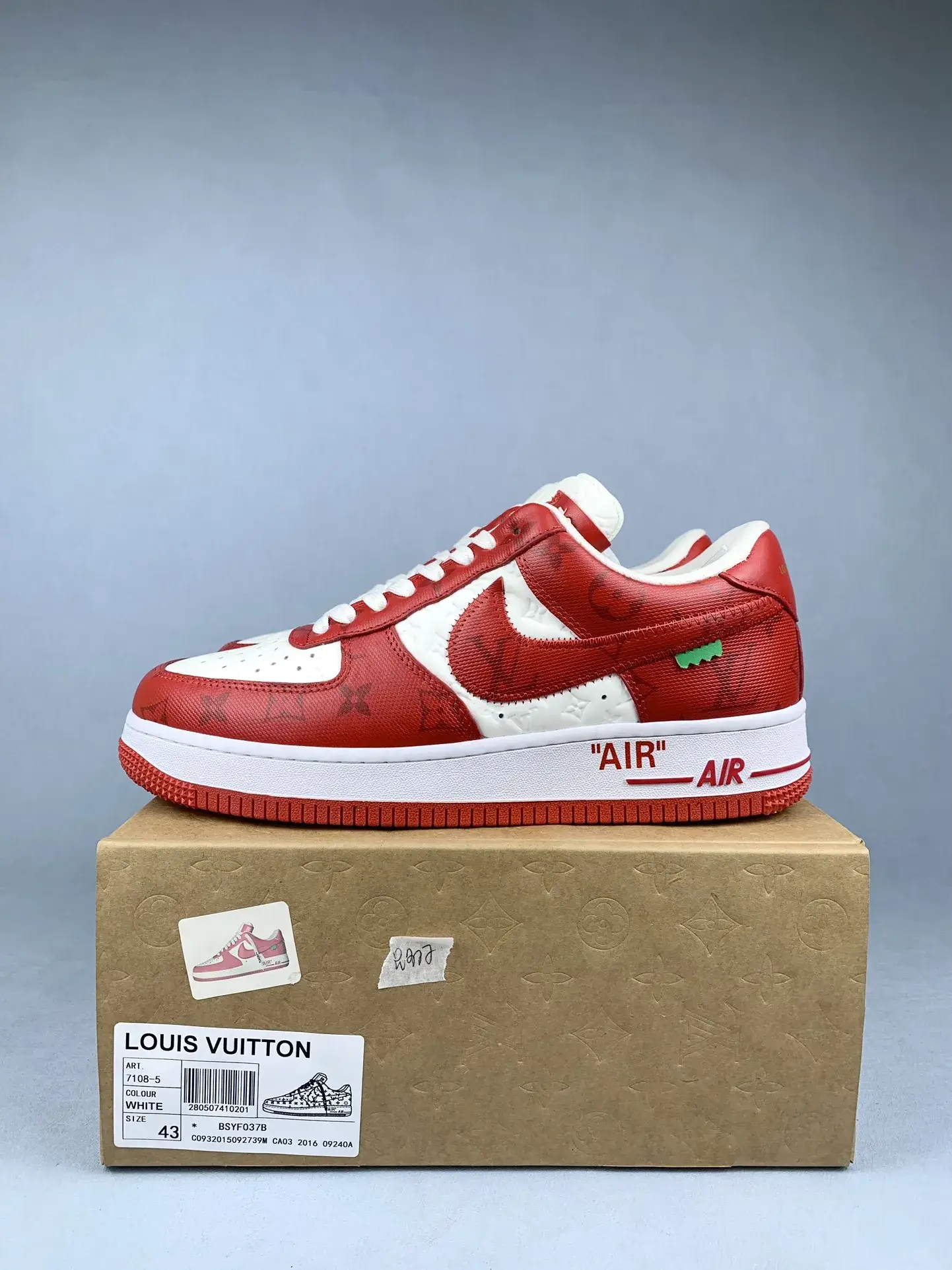 Louis Vuitton x Nike Air Force 1 Low by Virgil Abloh product photo from LabelPicks