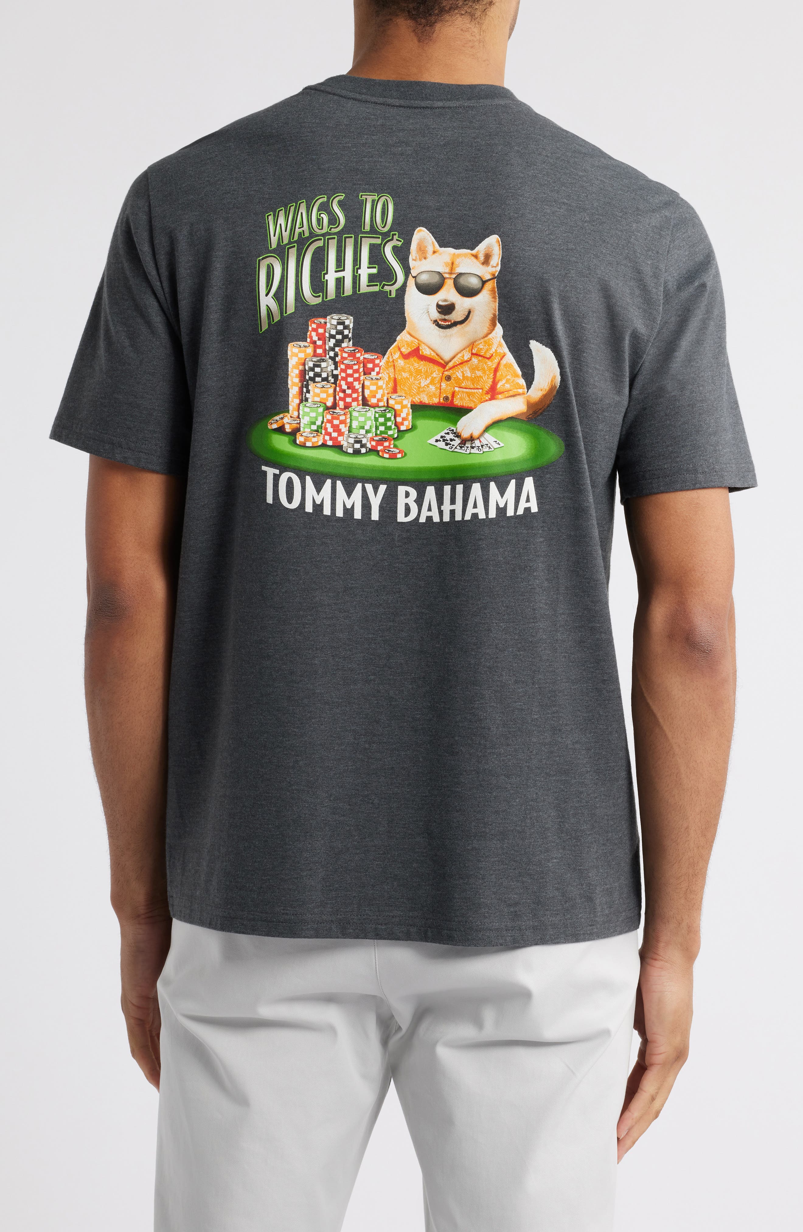 Tommy Bahama Wags to Riches Graphic Pocket T-Shirt