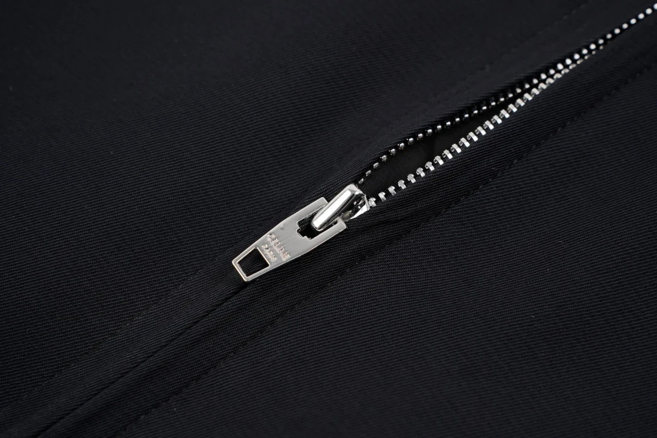 CELINE Black Triomphe Embroidered Collared Jacket product photo from LabelPicks