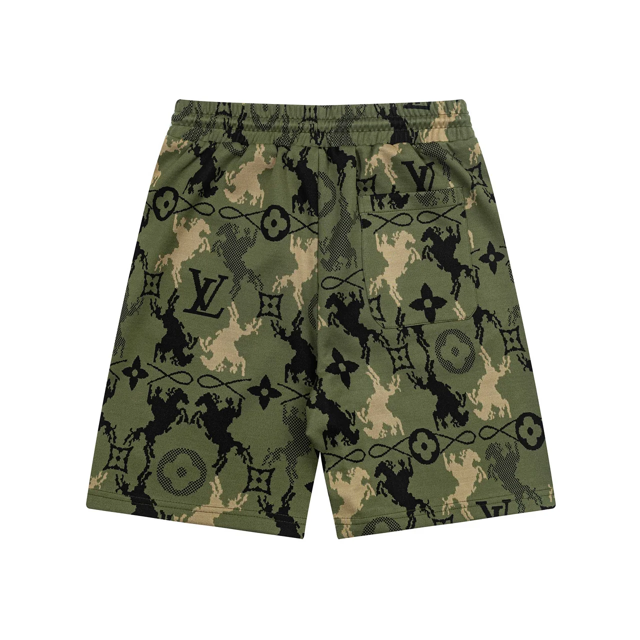 Printed pocket shorts