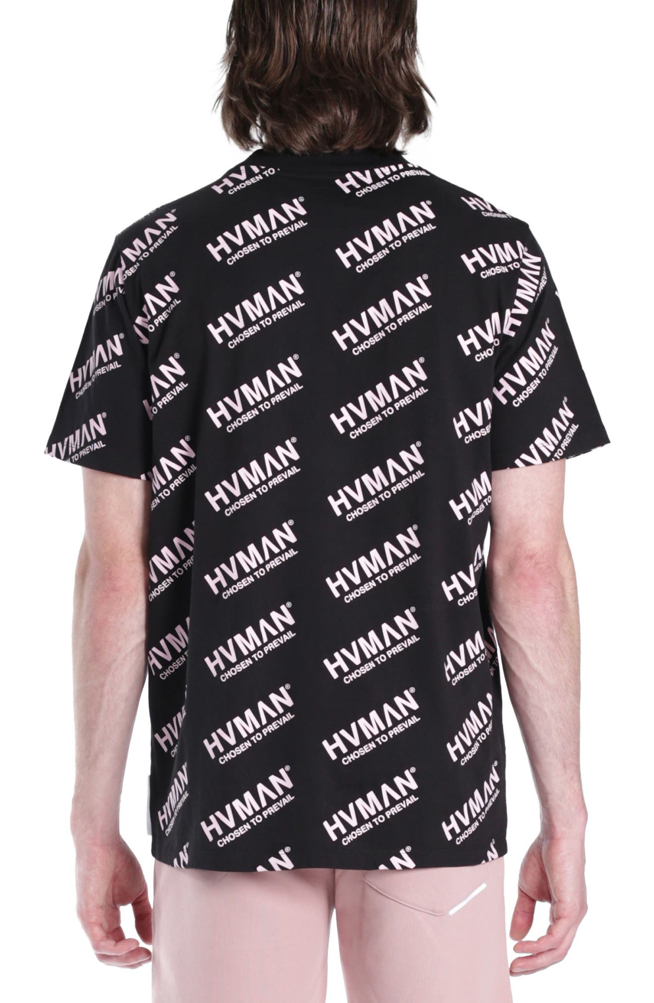 HVMAN Cotton Logo Print T-Shirt
