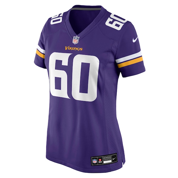 Joe Huber Minnesota Vikings Nike Women's Team Game Jersey -  Purple