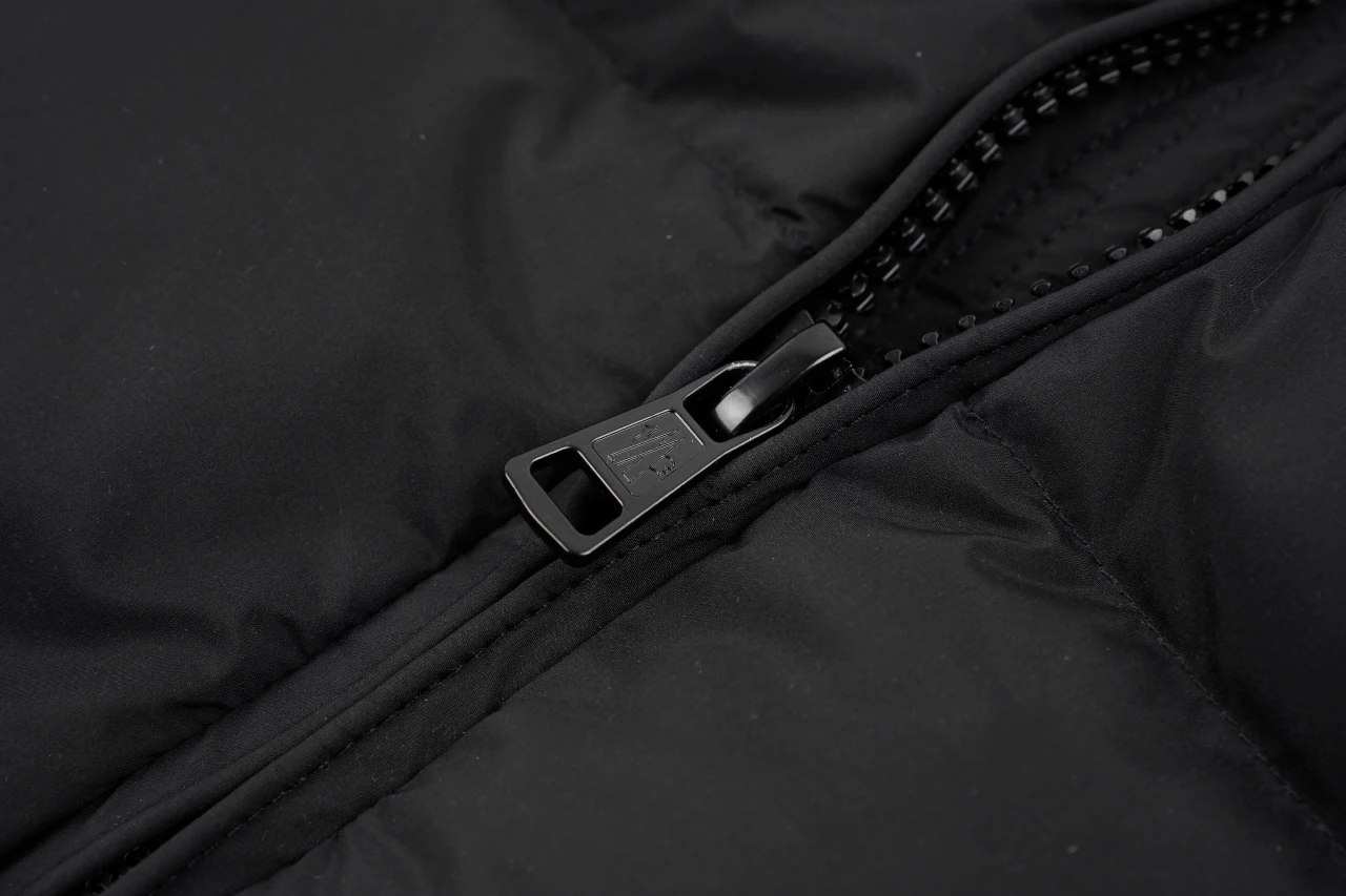 Moncler Black Bosona Longline Hooded Down Jacket product photo from LabelPicks