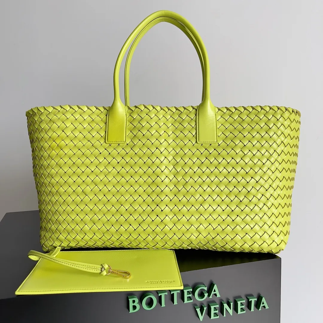 Bottega Veneta Cabat Intrecciato Woven Leather Tote Bag product photo from LabelPicks