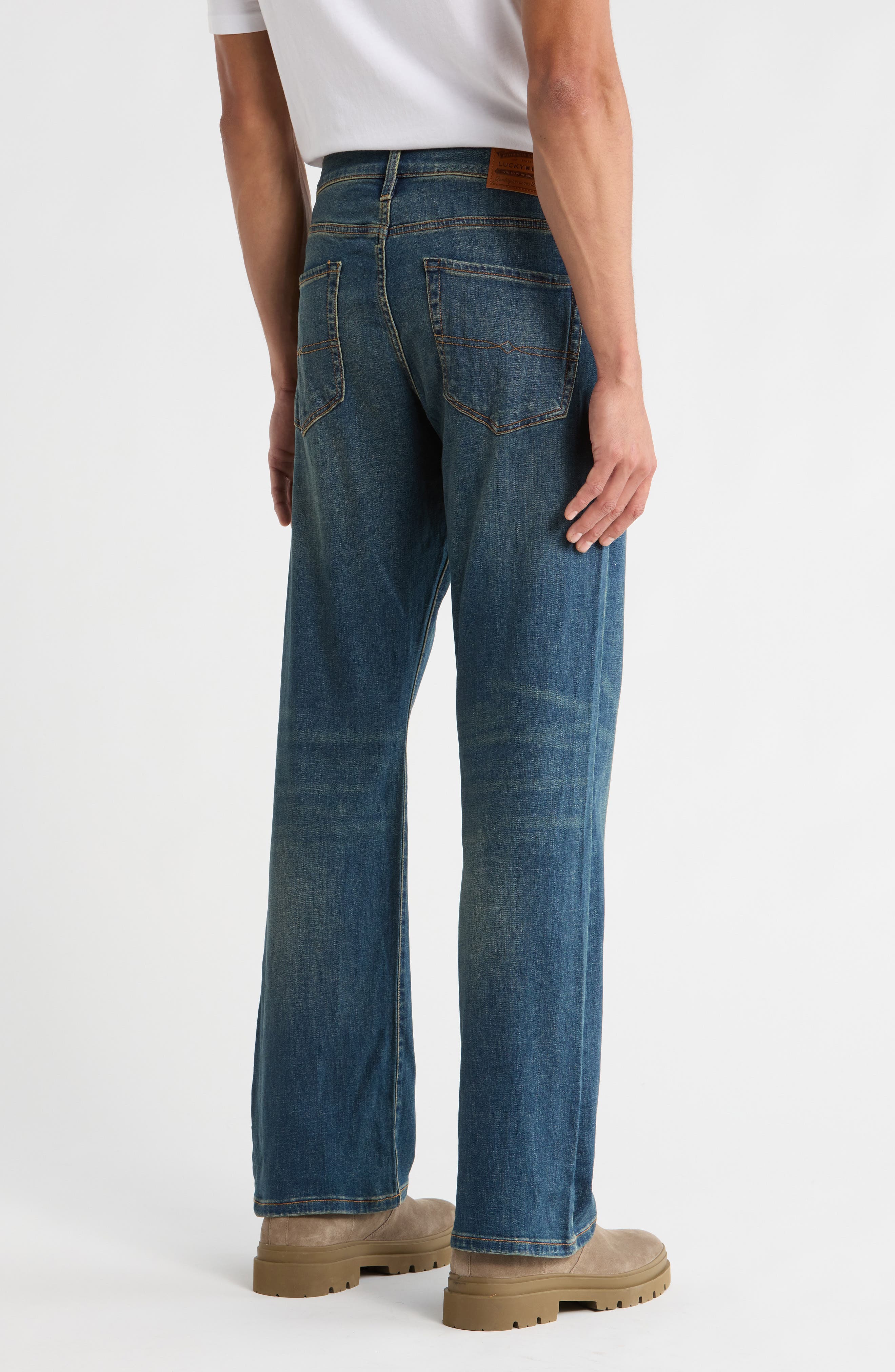 Lucky Brand 410 Athletic Straight Leg Jeans